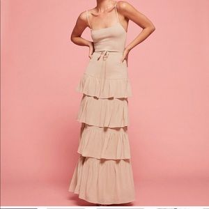 Nude Foxglove Reformation Gown